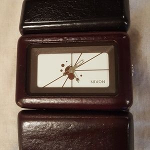 Nixon Wood Bracelet Watch